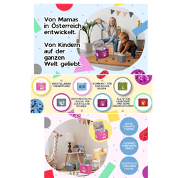 Musikwürfel Reisetasche Musikbox Musik-Würfel-Tasche Tasche mit Musikfach Musik-Würfel-Tasche Restposten Mix