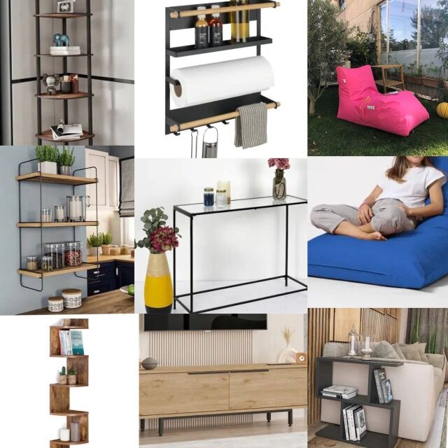 576 € – Posten Nr. 6: 16 Stück Markenmöbel-Mix, Kundenrücksendungen, Top-Marken wie Wenko, Songmics, Lifa Living, House Nordic