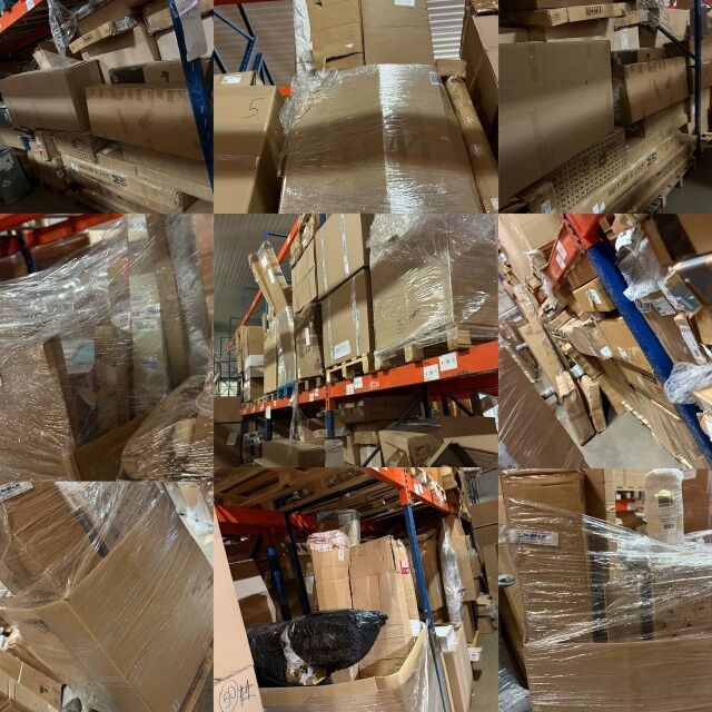 576 € – Posten Nr. 6: 16 Stück Markenmöbel-Mix, Kundenrücksendungen, Top-Marken wie Wenko, Songmics, Lifa Living, House Nordic