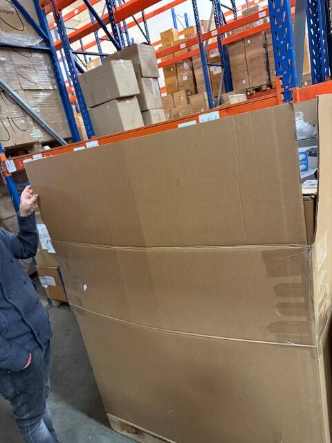 750 € – MIX-Palette P11 mit ca. 100 Stk., Haushaltsgeräte, Spielzeug, Möbel, A/B/C-Ware, ungeprüft, sofort verfügbar, Versand weltweit