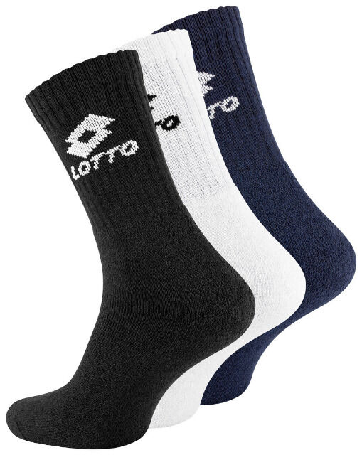 Original LOTTO Sportsocken aus Baumwolle im Farbmix