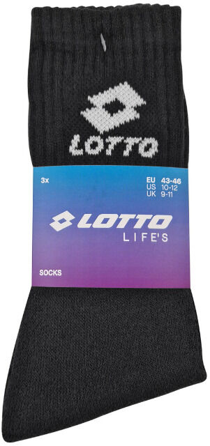 Original LOTTO Sportsocken aus Baumwolle im Farbmix