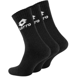 Original LOTTO Sportsocken aus Baumwolle in schwarz  