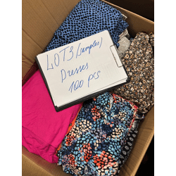 195 € – Damenkleider Mix, 100 Stück, Stückpreis 1,95 €, Kategorie A, neue Ware ohne Etiketten, moderne Modelle aus Deutschland