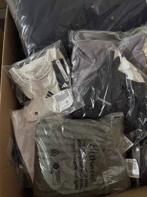 247 € für 35 Stück Markenmix Damen- und Herrenmode, Kategorie A–C, nur 7,06 € pro Teil, Kundenretouren, Top-Marken, sofort verfügbar