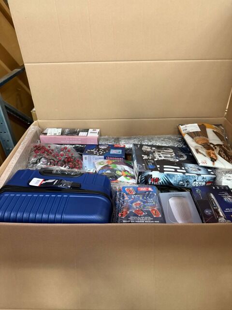 355 € MIX-Palette N12 mit Haushaltsgeräten, Kinderartikeln, Rückläufern A/B/C, Markenware wie Bosch, LEGO, Tefal, sofort verfügbar