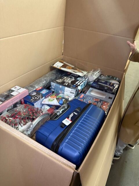 355 € MIX-Palette N12 mit Haushaltsgeräten, Kinderartikeln, Rückläufern A/B/C, Markenware wie Bosch, LEGO, Tefal, sofort verfügbar