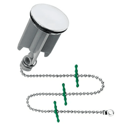Abflussstöpsel mit Haarkette Duschabfluss Badewannenstöpsel mit Kette Abflussschutz Haare Badezimmer Zubehör Abfluss Haarsieb für Abfluss Re