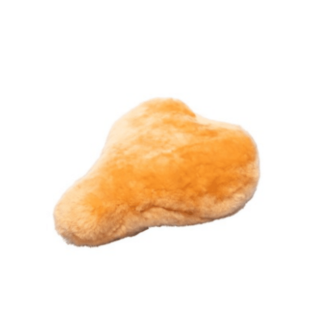 Fahrradsattelbezug Lammfell Fahrradsattel Lammfell-Bezug Weich Bequem Atmungsaktiv Restposten