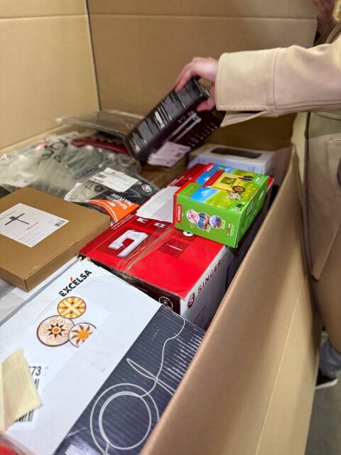 350€ MIX-Palette P11: Haushaltsgeräte, Spielzeuge, Textilien, Rücksendungen A/B/C, viele Top-Marken, sofort verfügbar, weltweiter Versand