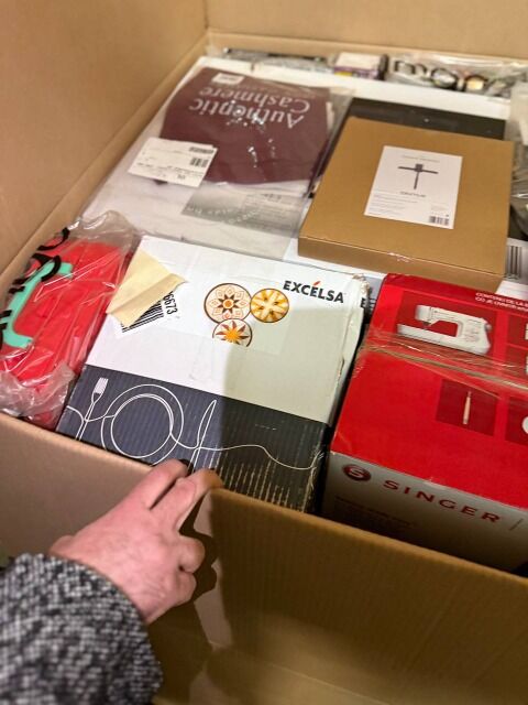 350€ MIX-Palette P11: Haushaltsgeräte, Spielzeuge, Textilien, Rücksendungen A/B/C, viele Top-Marken, sofort verfügbar, weltweiter Versand