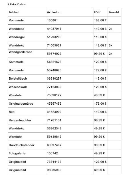 NEW Arrived: Decoration, small furniture and more - 4th small Corlette