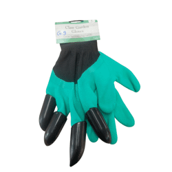 Gartenhandschuhe, rechte Hand mit Klauen/Krallen zum Graben, Gr. 9 +/-