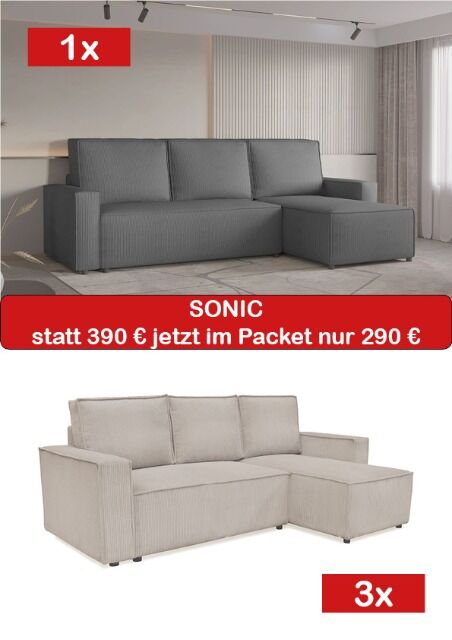 Sofa bed furniture package no. 12 - 1st choice great price save 20%