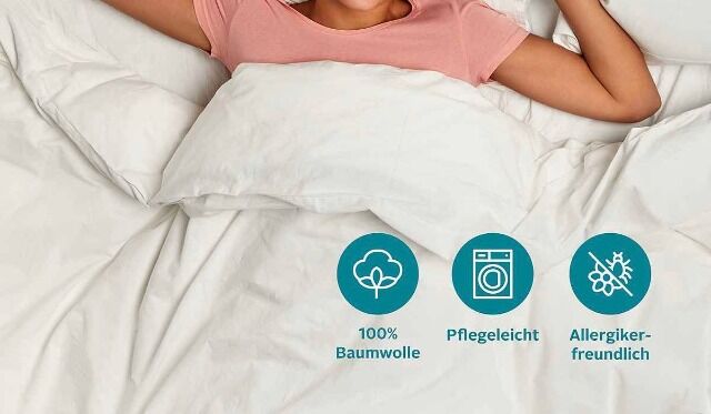 4,50 € pro Stück ab 20 Stk – Marken-Bettwäsche aus 100 % Baumwolle, gestreift, Kategorie A, direkt aus deutschem Katalog mit schneller Liefe