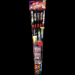 Pyro Party 137-tlg. Familiensortiment - Raketen