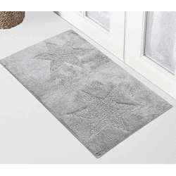 3,50 € Badezimmermatte Grau 55x50 cm 13 mm Florhöhe 1,9 kg Neuware Lagerware schnelle Lieferung Mindestbestellmenge 20 Stück