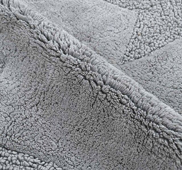 3,50 € Badezimmermatte Grau 55x50 cm 13 mm Florhöhe 1,9 kg Neuware Lagerware schnelle Lieferung Mindestbestellmenge 20 Stück