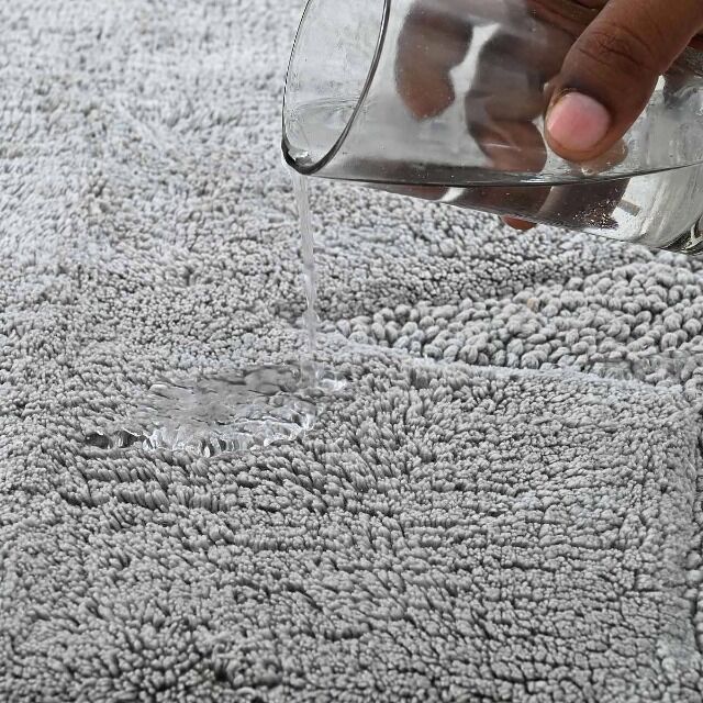 3,50 € Badezimmermatte Grau 55x50 cm 13 mm Florhöhe 1,9 kg Neuware Lagerware schnelle Lieferung Mindestbestellmenge 20 Stück