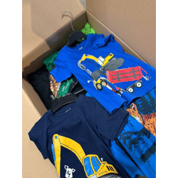 530,00 € Kinderbekleidung Mix 212 Stück neue Mode aus deutschen Katalogen Jacken Kleider Hosen ohne Etiketten und Verpackung