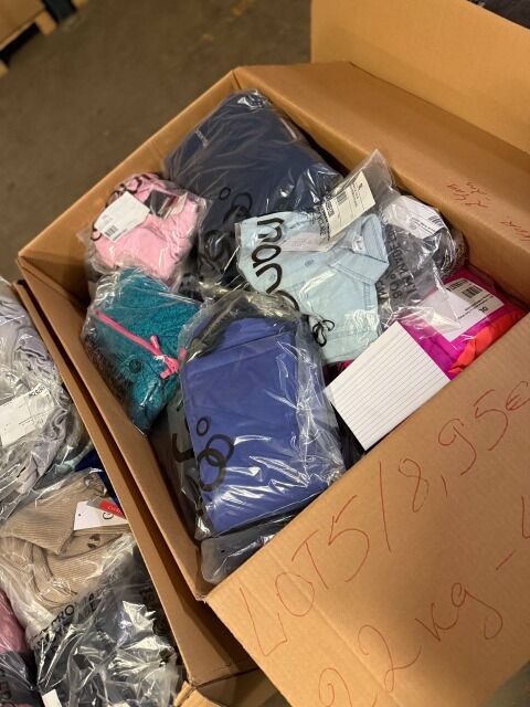 196,90 € – Markenbekleidung Damen & Herren Mix, 45 Teile, 22 kg, Kundenretouren, Top-Wintermode & Premiummarken, Größen gemischt