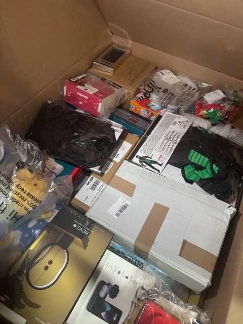 350 € MIX-Palette P9 – Haushaltsgeräte, Babyartikel, Möbel, Rückläufer A/B/C, 60–70 Stück, echte Fotos, Markenware, Versand weltweit