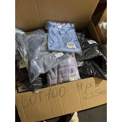 255 € – Lot 100 mit 41 Stück Markenbekleidung Damen & Herren, Kundenretouren A-B-C, Topmarken wie Nike, Hilfiger, CK, sofort lieferbar