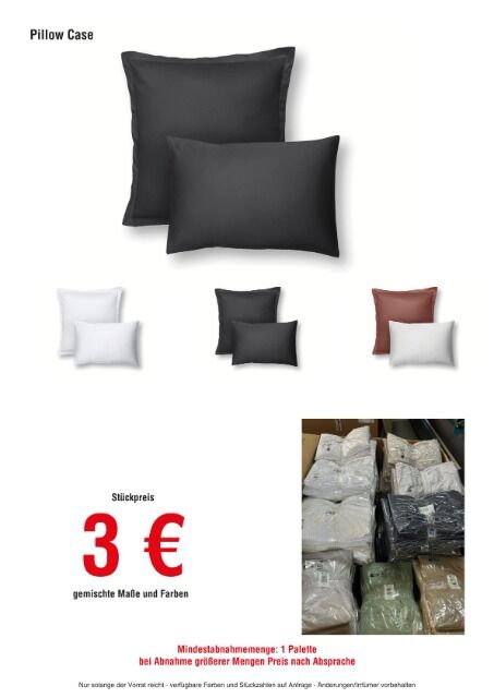 Top-Angebot: Bettwaren-Posten Super Qualität – direkt ab Palette!