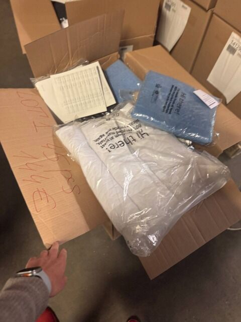 144 € für 45 Stück – Markenhaushaltswaren Mix (Retouren A/B/C) aus Deutschland: Bettwäsche, Handtücher, Vorhänge und mehr