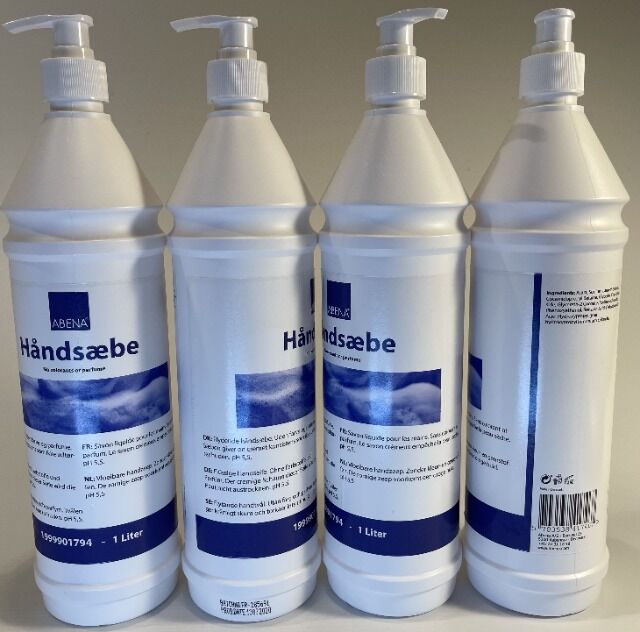 Handseife, flüssig, 1 liter, ABENA, mit 