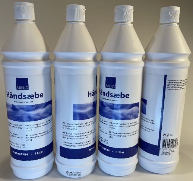 Handseife, flüssig, 1 liter, ABENA, mit 