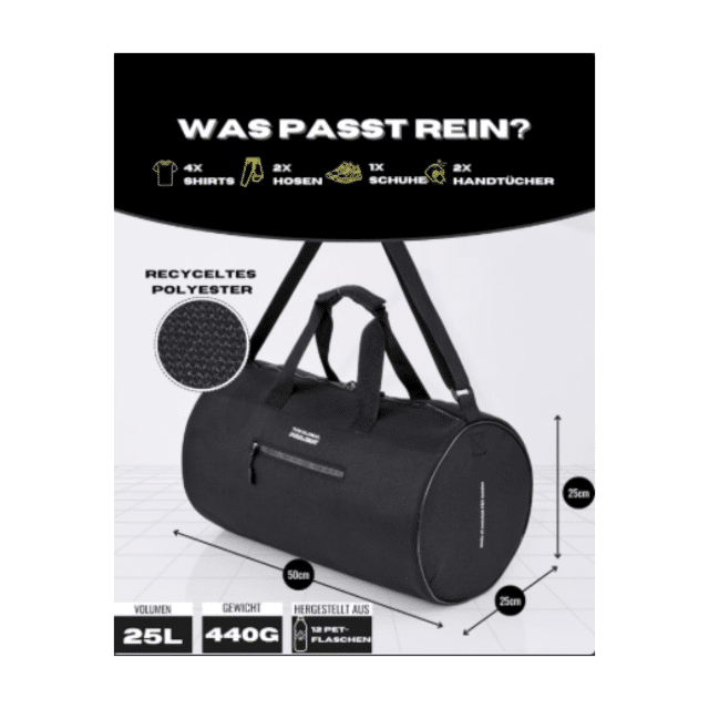 Sporttasche Gymbag Damen & Herren Tasche Reisetasche Freizeit Fitness Turnbeutel Restposten Mix