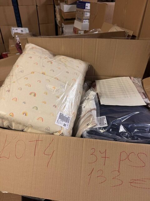 133 € – Markenwaren für Zuhause, 37 Stück im Lot Nr. 4, Mix aus Rücksendungen A–C, nur 3,59 € pro Stück, Versand weltweit ab Deutschland