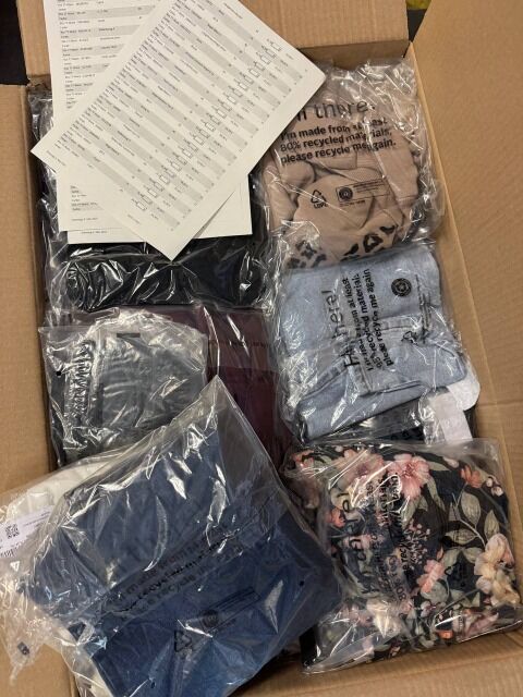 338 € für 129 Stück: Sommer-Mix Markenbekleidung Damen und Herren, A/B/C-Ware Rückläufer, T-Shirts, Kleider, Shorts, Unterwäsche, Lagerware