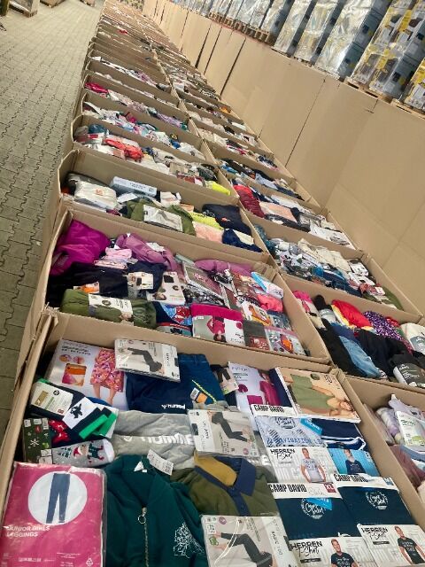 Lidl Textilien Damen, Herren, Baby-und Kleinkinderbekleidung Neu Top Ware Mix Paletten Box !!!