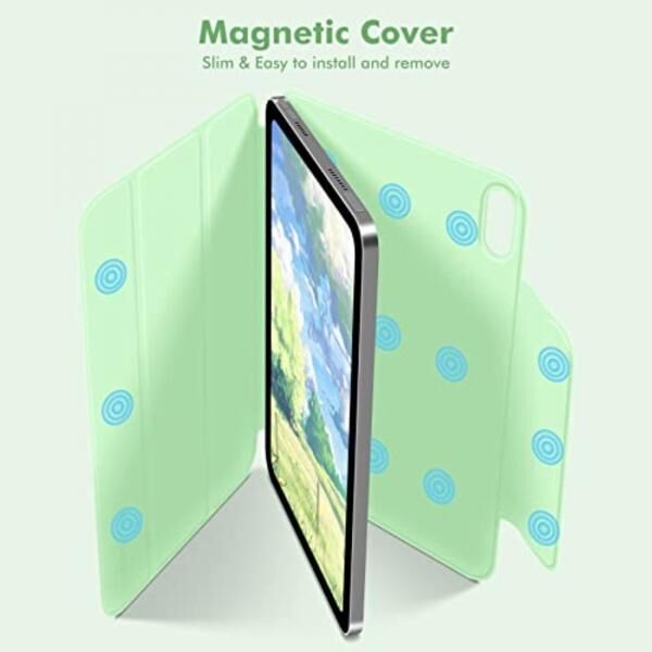 GOOJODOQ Magnetische Hülle kompatibel mit iPad Mini 6 Generation (8.3 Zoll, 2021 Modell)