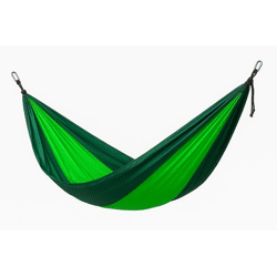 Ultraleichte Hängematte 275x140 | Reißfest & Tragbar 🌿 200kg Belastung -GRÜN