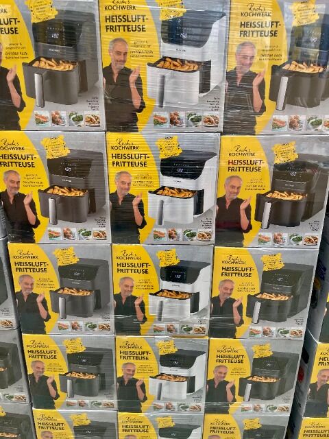 KOCHWERK Digital Hot Air Fryer 4L  A+B ware 1500 stück verfügbar 