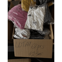 6,22 € pro Stück – Markenmix Damen/Herren, 68 Teile, Retourenware A/B/C, Top-Marken wie Nike, Adidas, Hilfiger, sofort verfügbar