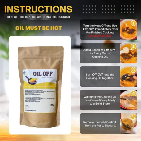 Speiseölverfestiger Oil Off™ (250 g)