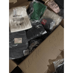 382 € – Markenmix Damen & Herren, 69 Stk, nur 5,54 €/Stk, Top Brands wie Nike, Tommy, Levi’s, Rückläufer, Lagerware, Größen gemischt