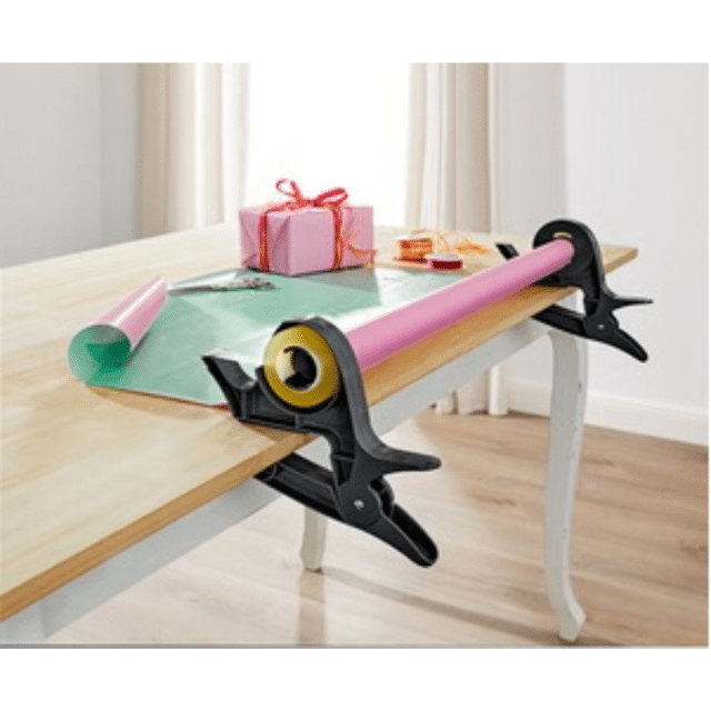 Geschenkpapier Klammern Clips Befestigung Spangen Verpackung Bastelbedarf DIY Restposten