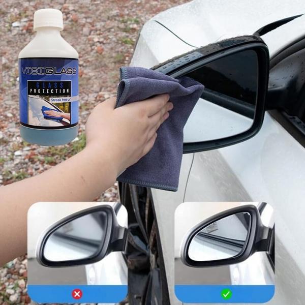 Glasreiniger und hydrophober Schutz Visiglass
