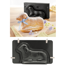 Backform Osterlamm Lamm Tiermotiv Kuchenform Metall-Backform Ostergebäck Ostern Restposten