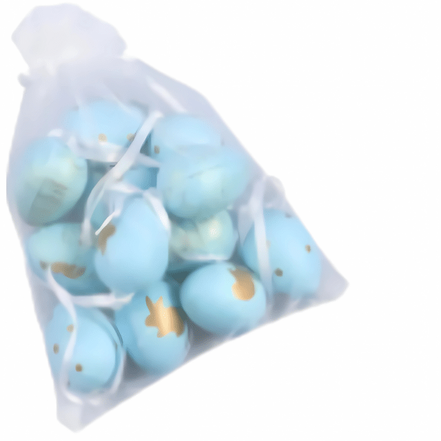 Deko-Ostereier Osterdekoration Türkis Ostereier Deko Dekoeier Hängedeko Osterdeko Frühlingsdeko Kunststoffeier Restposten