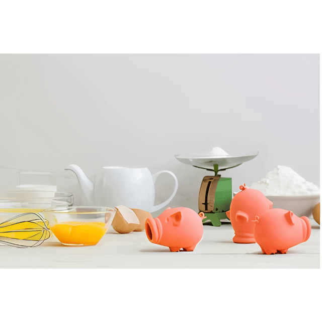 Eitrenner Schwein Eiertrennhilfe Schweinchen Eier Separator Schweineform Eigelbtrenner Eigelb-/Eiweißtrenner Tiermotiv Restposten