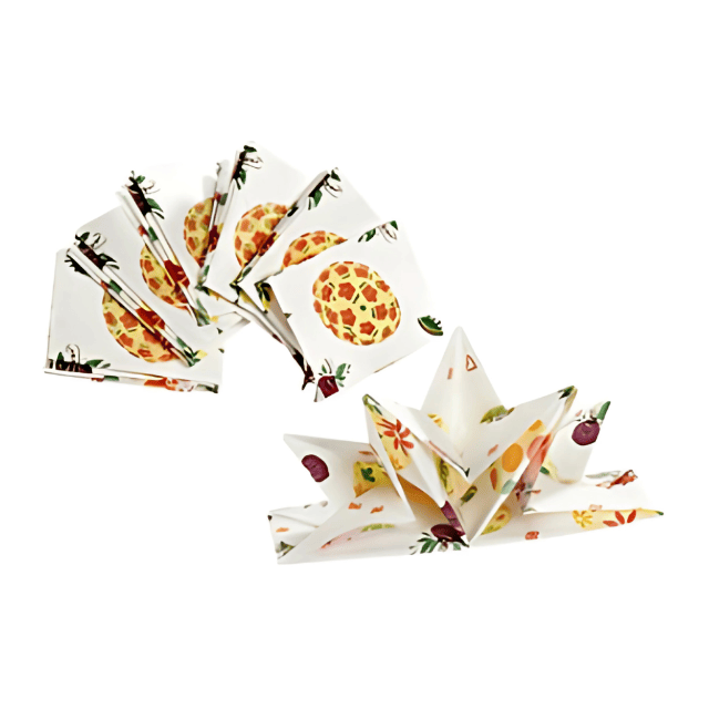 Faltservietten Dekoration Papier-Faltservietten Tischservietten Set Tischdeko Servietten 8er Pack Restposten