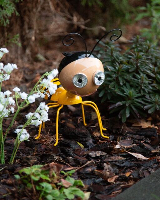 Solar Gartentierchen mit leistungsstarkem Li-Ion 3,2V 14500 Akku 