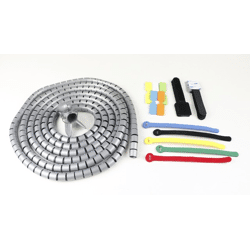 35er-Set Klettband-Kabelorganisation mit Kabelordnungshilfe