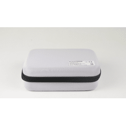  Batterie-Organizer mit digitalem Batterietester - klein Grau